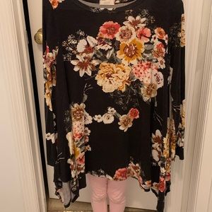 Floral asymmetric top
